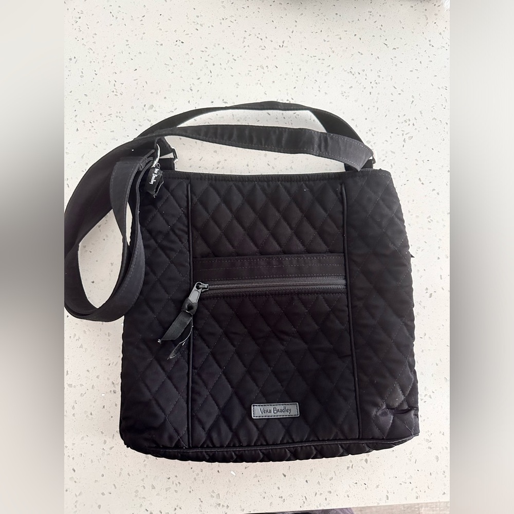 Vera Bradley black crossbody bag